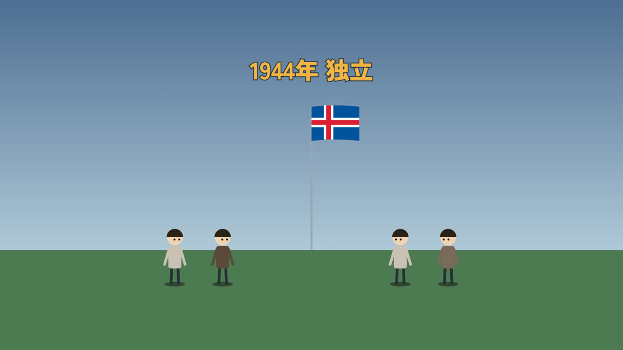 1944年の独立後、国の象徴に